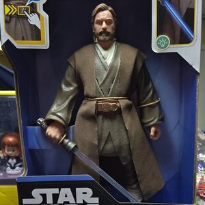 Star Wars Obi Wan Kenobi Action Figure with Lightsaber